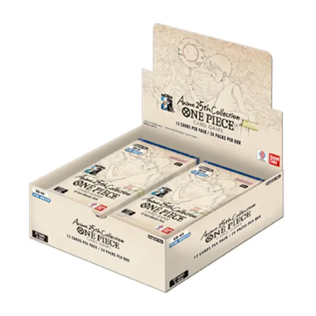 One Piece Anime 25th Collection Extra Booster EB 02