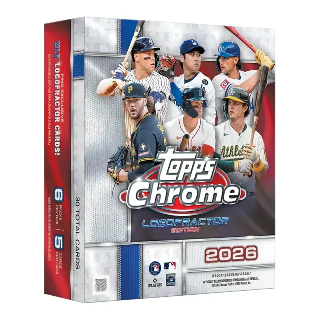 2026 Topps Chrome Logofractor Baseball Box