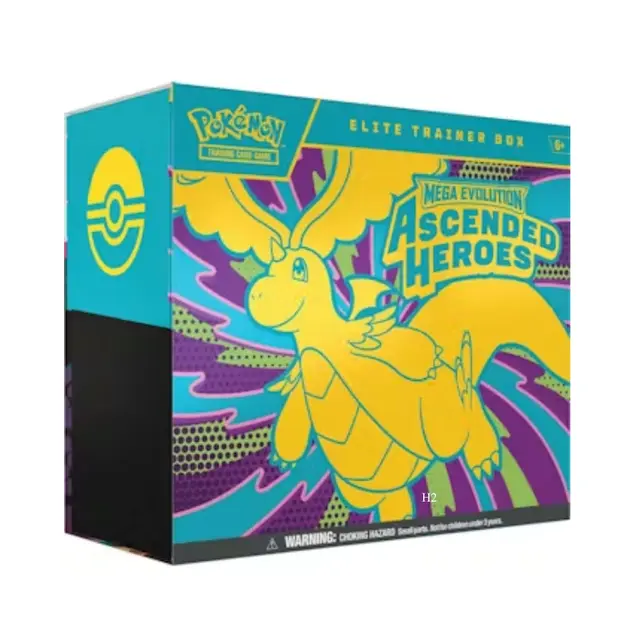 Pokémon Mega Evolution—Ascended Heroes Elite Trainer Box 10-Box Case