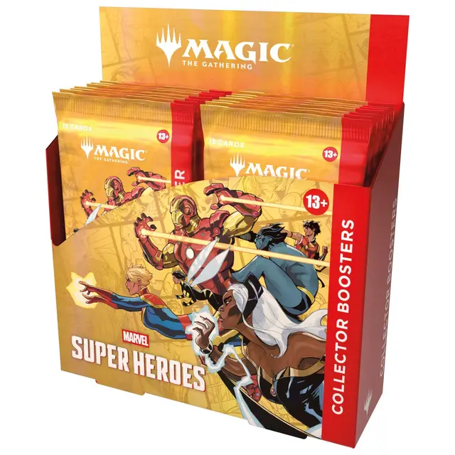 Magic: The Gathering — Marvel Super Heroes Collector Booster Box (12 Packs)