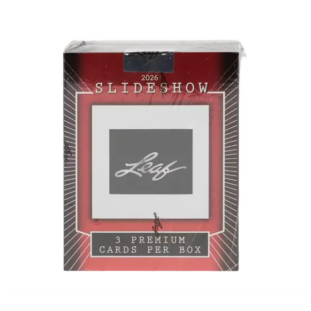 2026 Leaf Slideshow Hobby Box